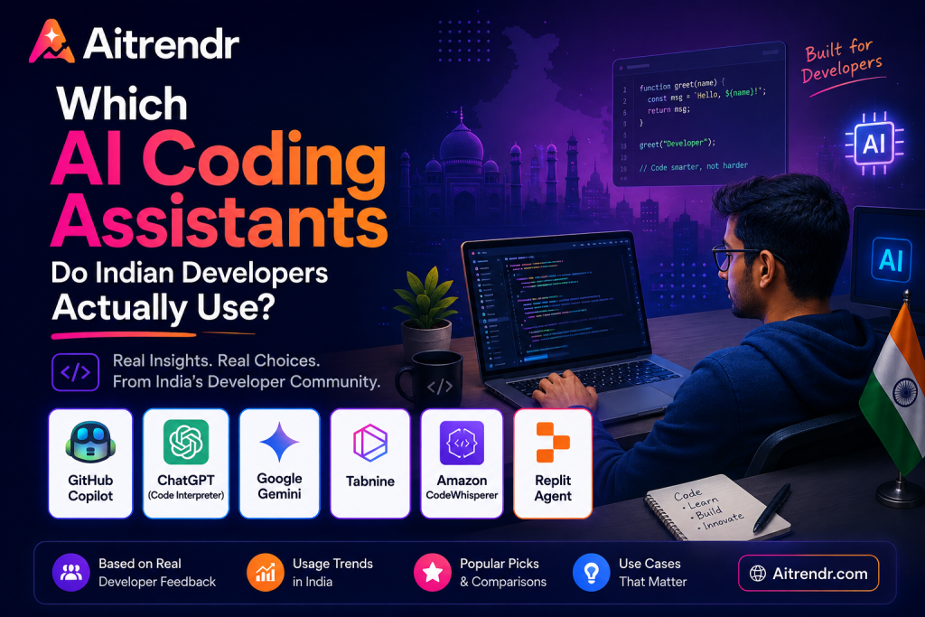 Which AI Coding Assistants Do Indian Developers Actually Use?