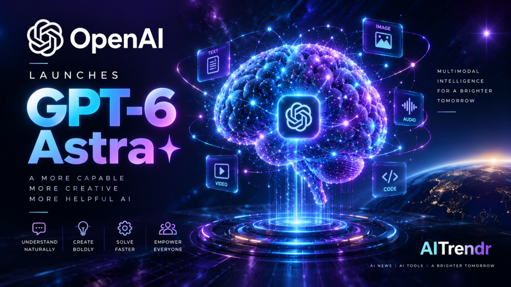 OpenAI Launches GPT-6 Astra